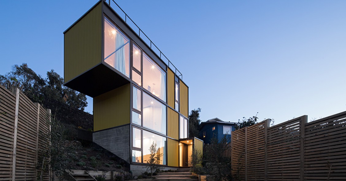 A casa encontra-se no Chile