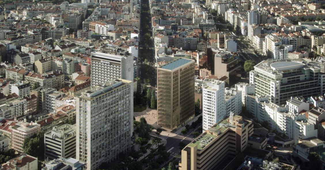 Há apenas um andar livre para arrendar
