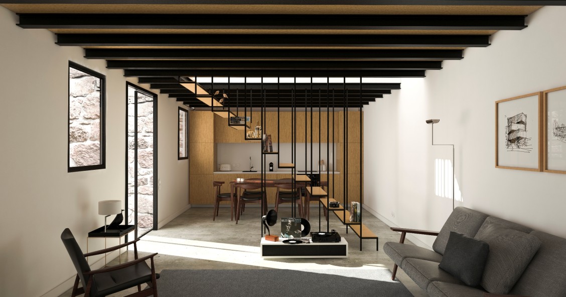 O projeto prevê a construção de oito apartamentos