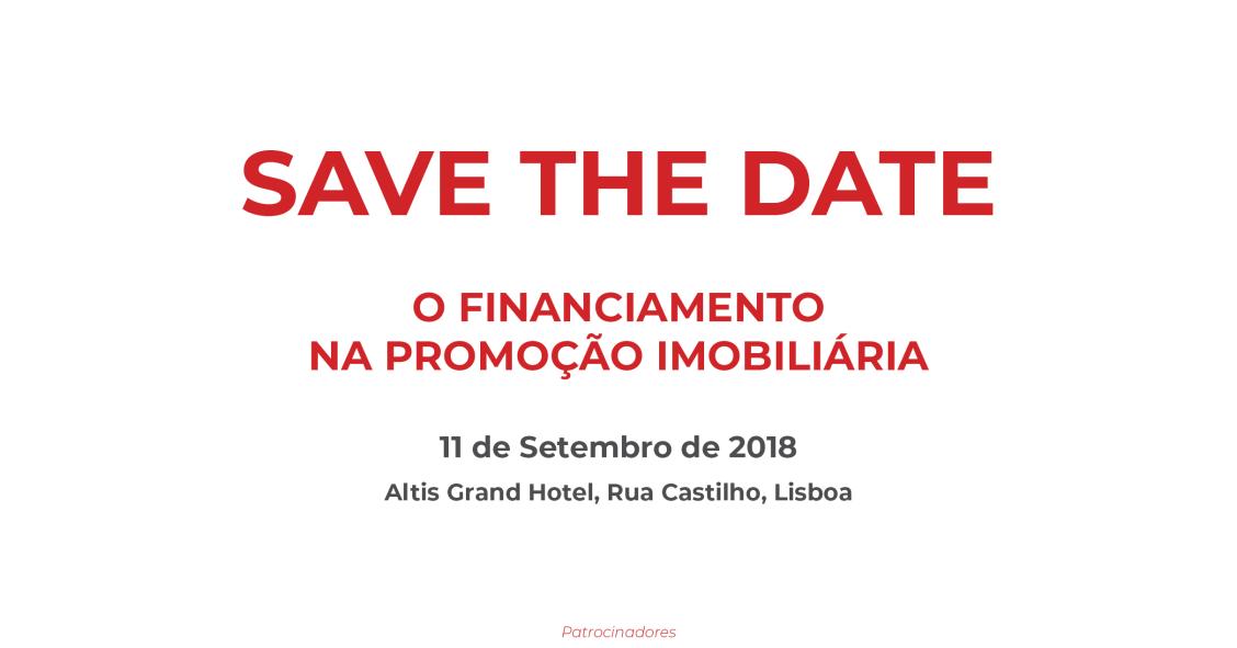 Financiamento na promoção imobiliária debatido em Lisboa a 11 de setembro