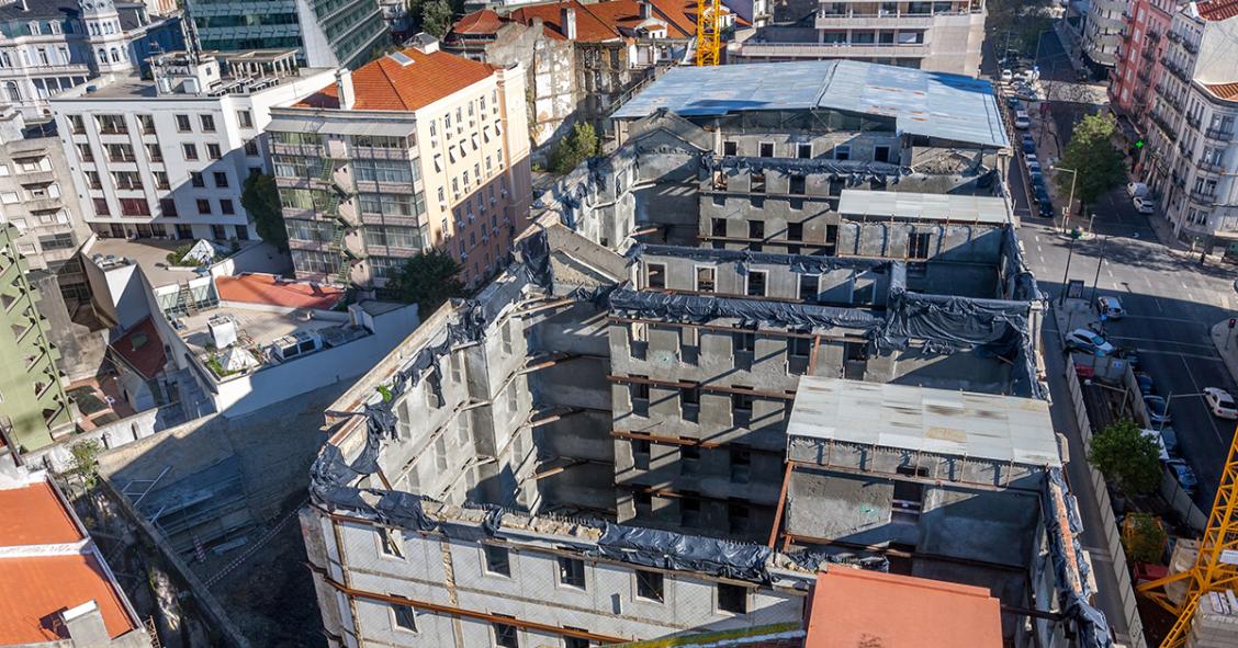 A maior obra de reabilitação residencial em Lisboa em 15 anos: 60 milhões para erguer 97 casas de luxo 