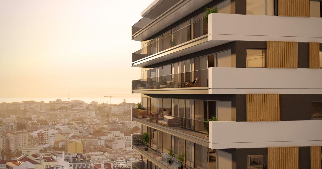 Amoreiras terá uma torre com 34 apartamentos e a penthouse de quatro milhões já tem dono...