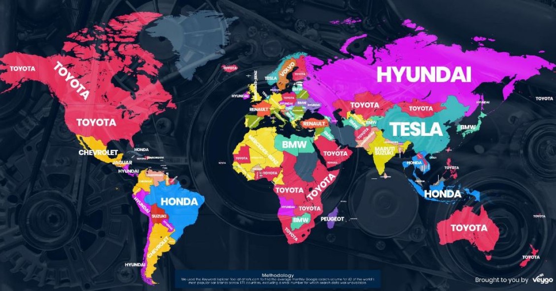 As marcas mais procuradas no Google são...