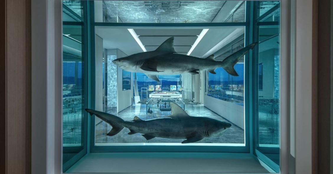 Uma obra original de Damien Hirst