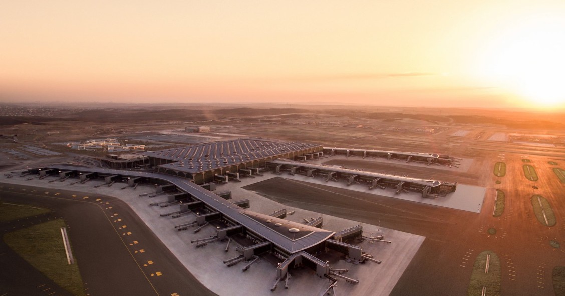 O aeroporto já tem três pistas