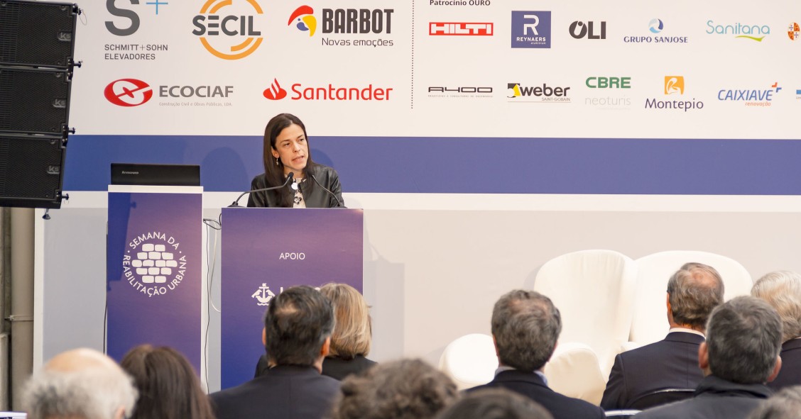 Ana Pinho e Fernando Medina no arranque da Semana da Reabilitação Urbana de Lisboa 