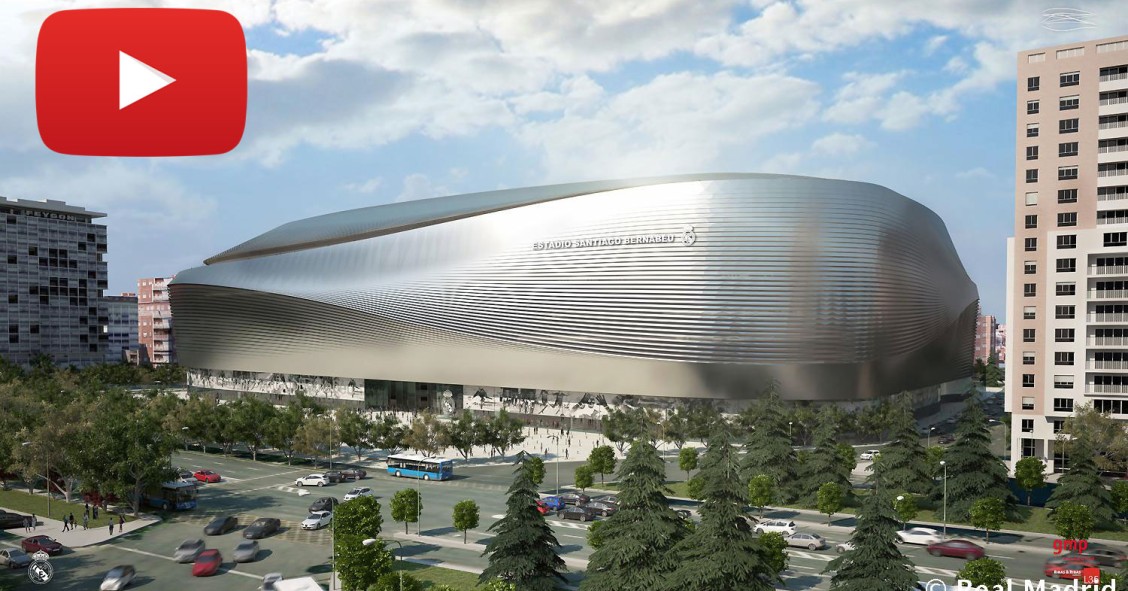 Um estádio do futuro: assim será o Santiago Bernabéu do Real Madrid