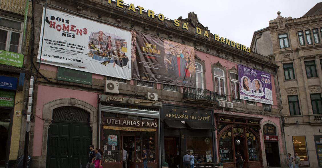 Teatro Sá da Bandeira vai ser vendido em hasta pública dia 30 de maio 