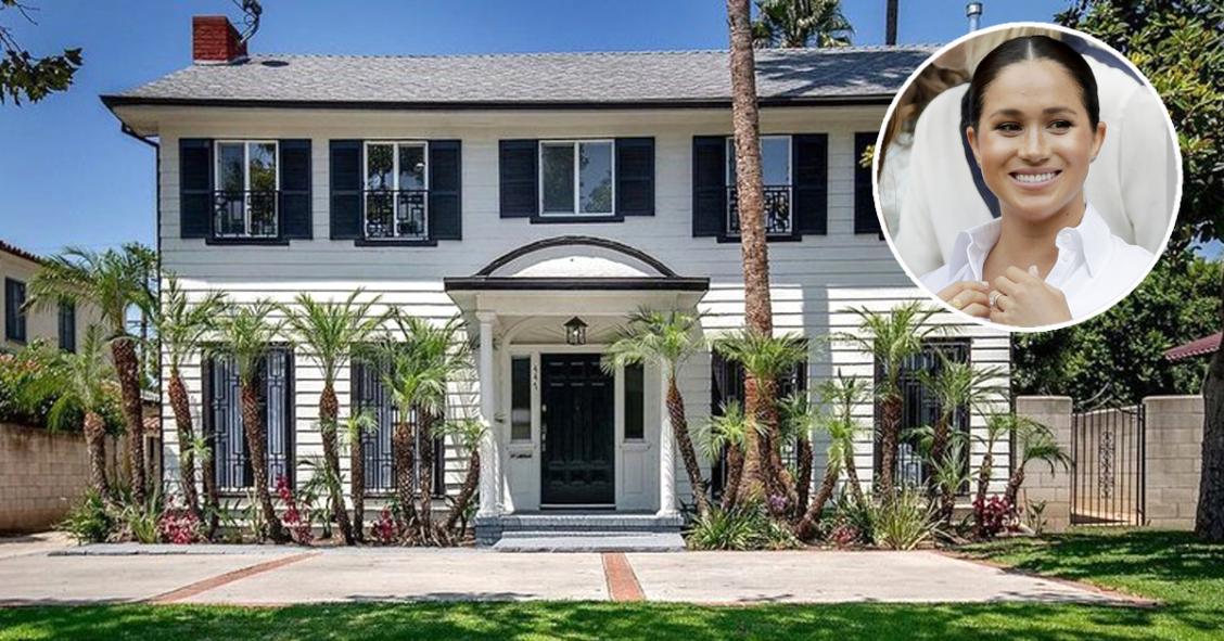 Casa encontra-se em Hancock Park, Los Angeles