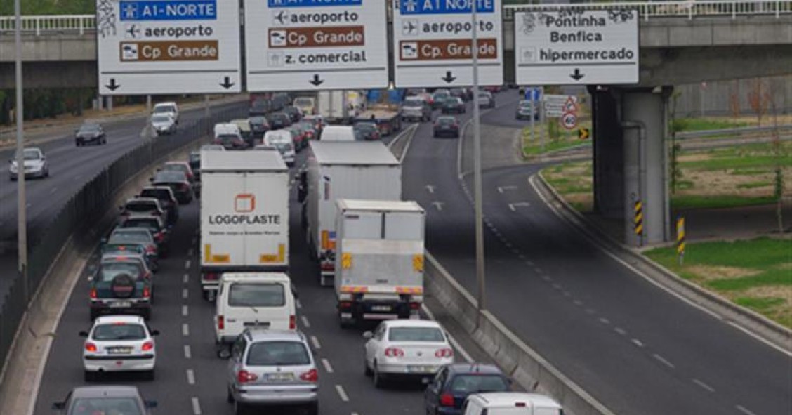 Obras na Segunda Circular de Lisboa durante um ano a partir de 2020