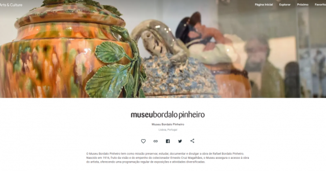 Museu Bordalo Pinheiro já está no Google Arts & Culture com mais de 130 peças