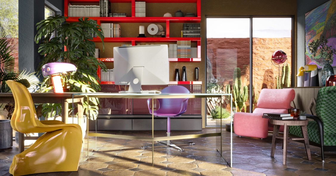 Sete escritórios inspirados na estética única de famosos realizadores de cinema