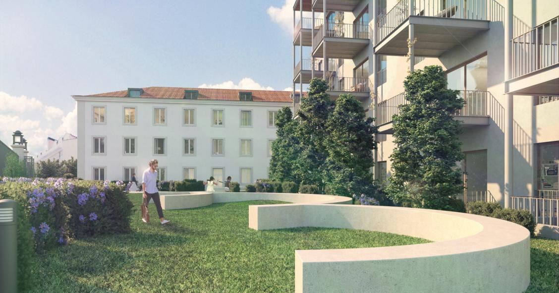 Antigo Hospital CUF Infante Santo será um condomínio de luxo com 87 apartamentos