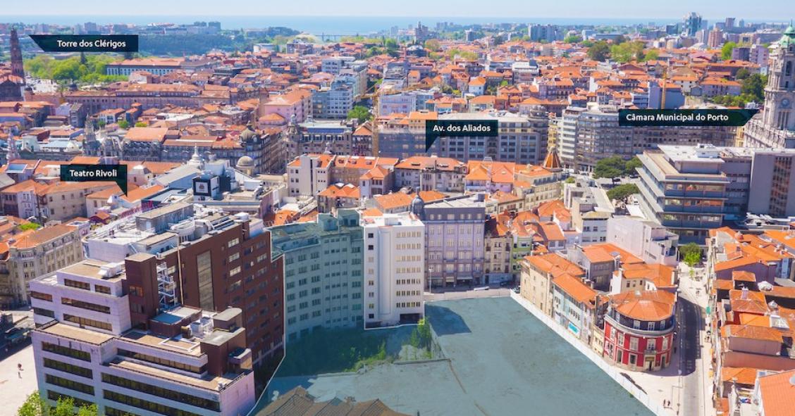 Bonjardim nasce pela mão da Avenue no centro do Porto com habitação, hotel e uma praça central