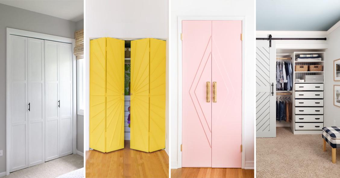 Dicas de decoração: mestres do DIY ensinam a remodelar as portas do roupeiro