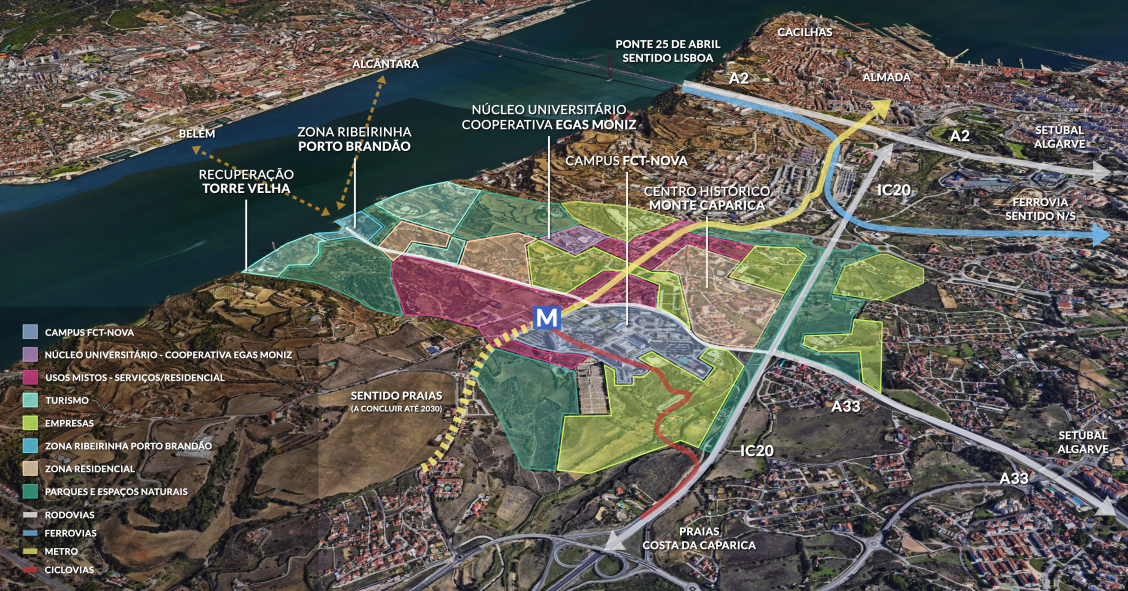 Vai nascer uma cidade na margem sul - 800 milhões para criar um novo estilo de vida