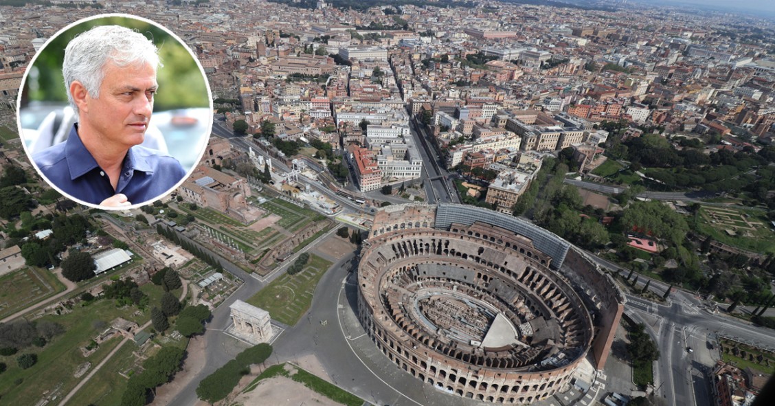 Mourinho à procura de casa em Roma: onde é que o Special One poderia viver