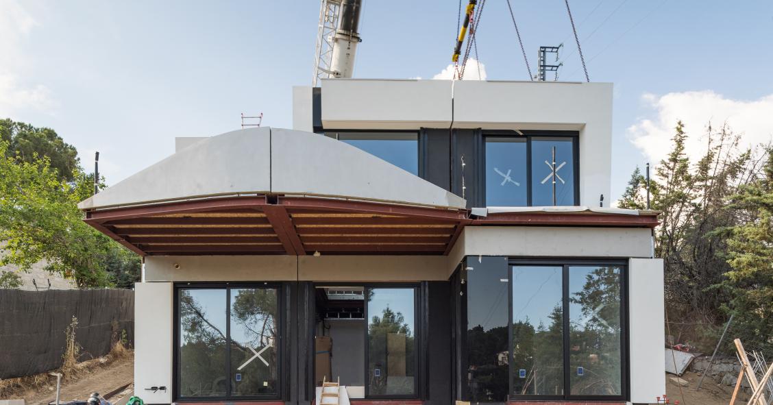 Casa pré-fabricada em 7 horas