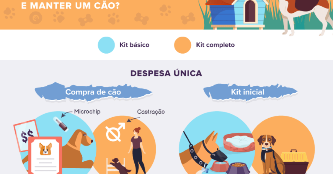 Quanto custa comprar e manter um cão e um gato?