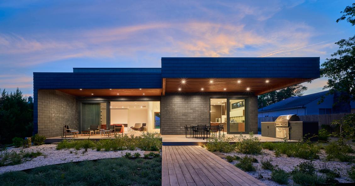 Casa pré-fabricada sustentável 