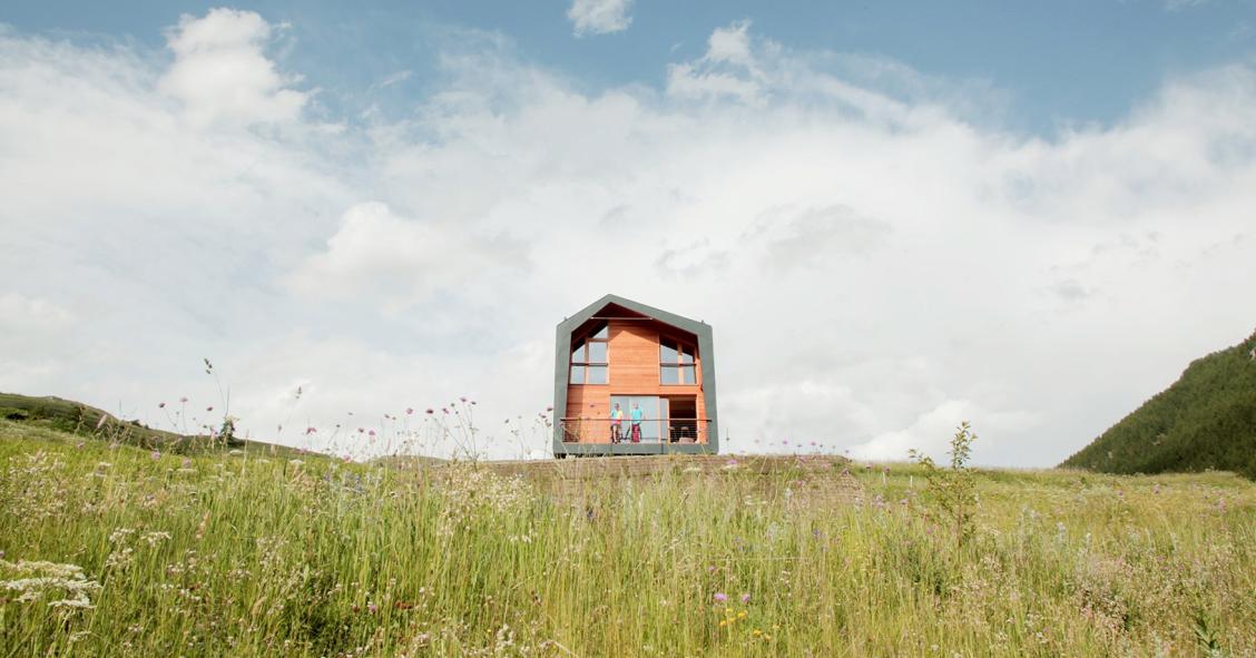 Casa pré-fabricada em Itália