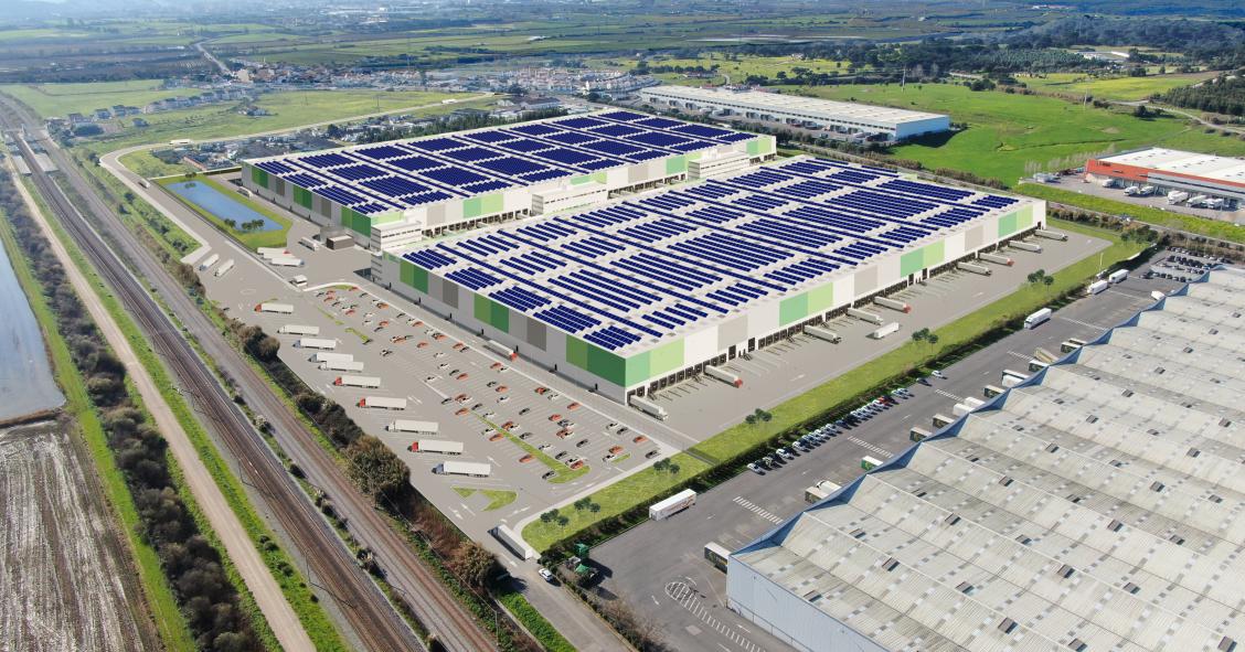 Azambuja Green Logistics Park fica concluído em 2022 e terá 115.000 m2