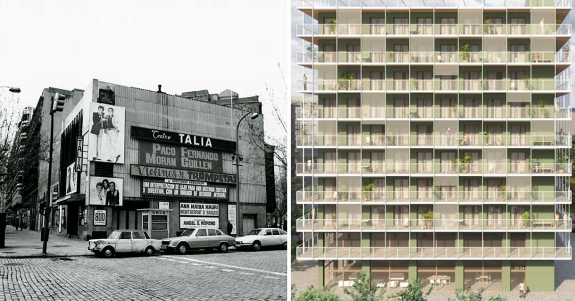 Vai nascer habitação social no antigo Teatro Talia de Barcelona