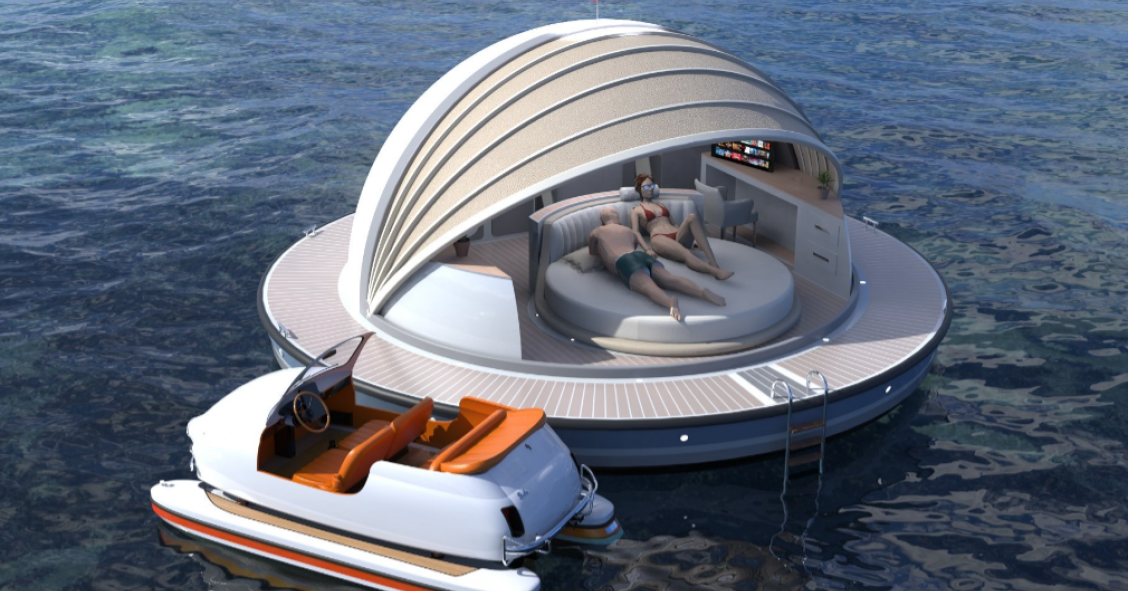 suites de luxo flutuantes