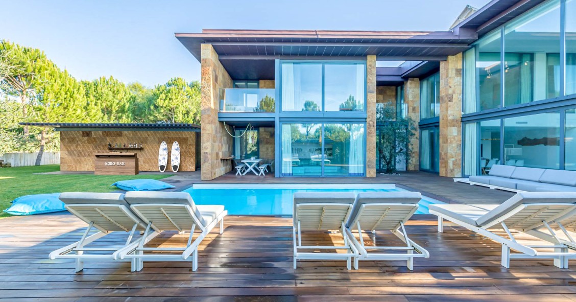 casas de luxo em Troia