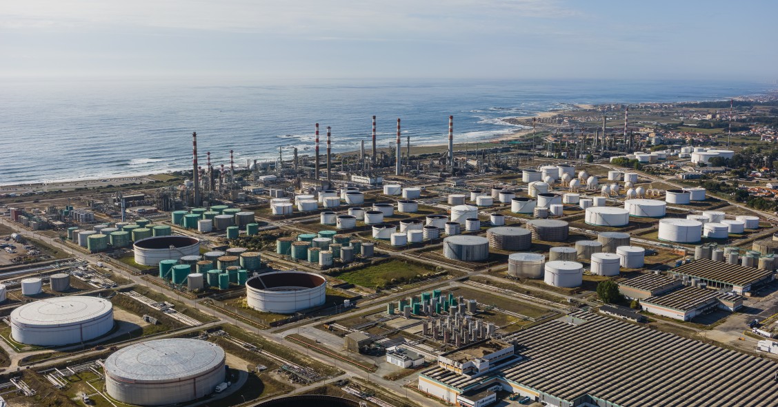 Antiga refinaria em Matosinhos