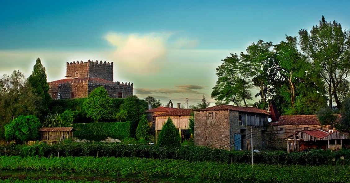 Castelo transformado em hotel em Ponte de Lima
