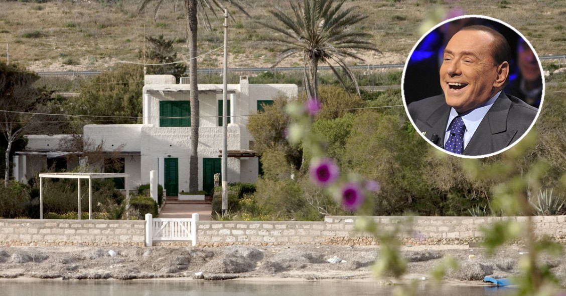 Villa due Palme, en la isla de Lampedusa, antigua propiedad de Silvio Berlusconi, se vende por 3 millones