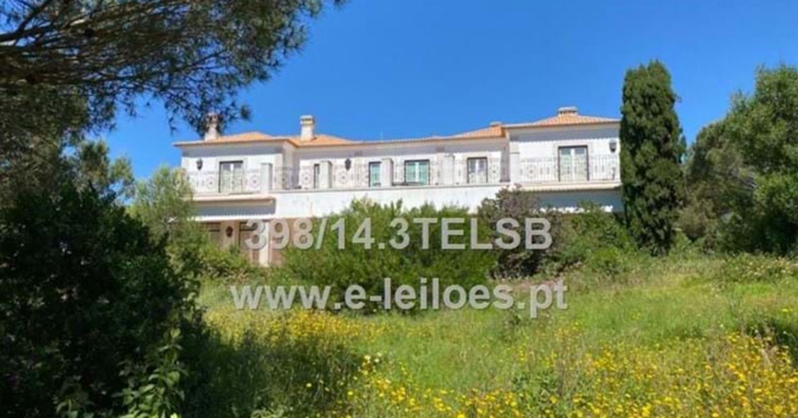 Leilão de casa na Quinta da Marinha