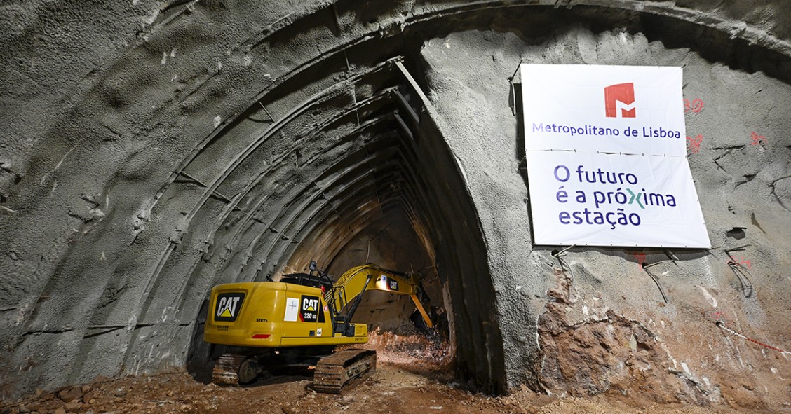 Obras do Metro em Lisboa