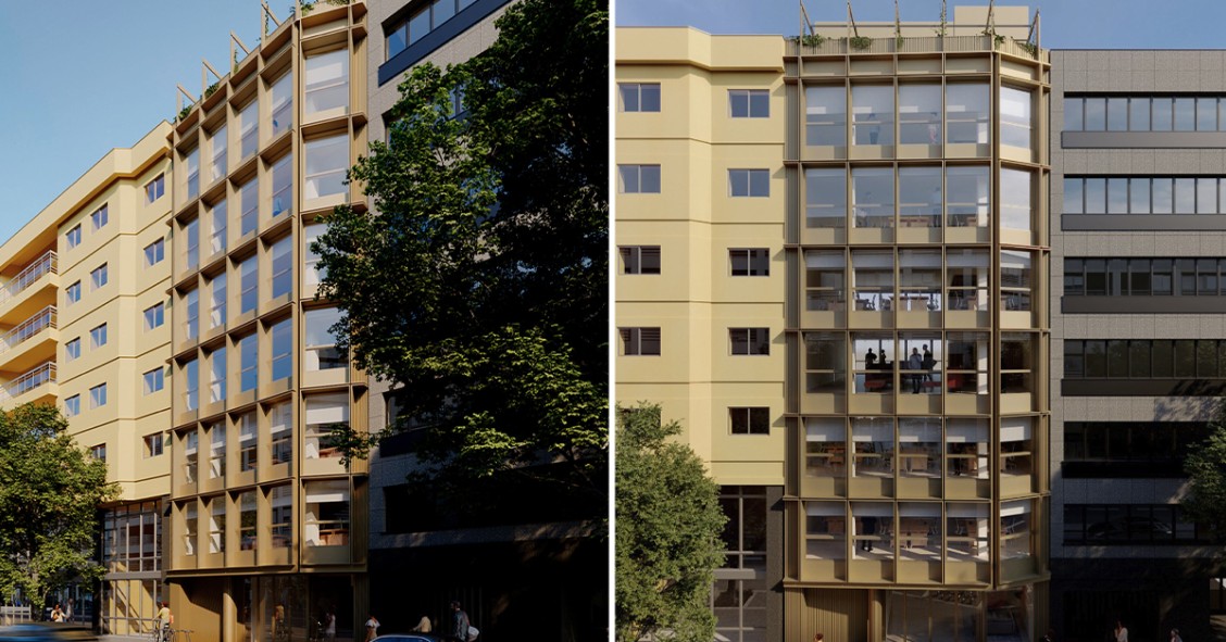 Novo edifício de escritórios no Porto
