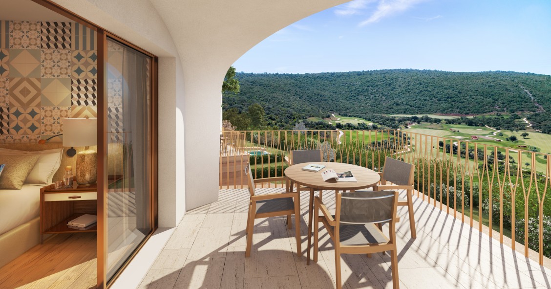 Viver em casas de luxo inseridas em resorts