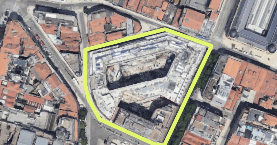 Parque de estacionamento no Porto