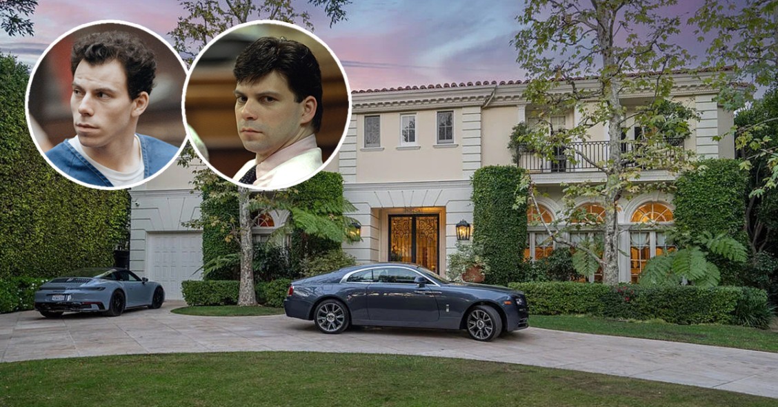a casa de Lyle e Erik Menendez em Beverly Hills