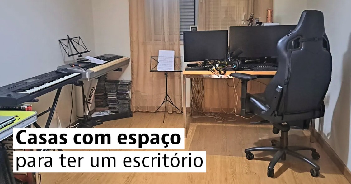 Casas à venda com escritório
