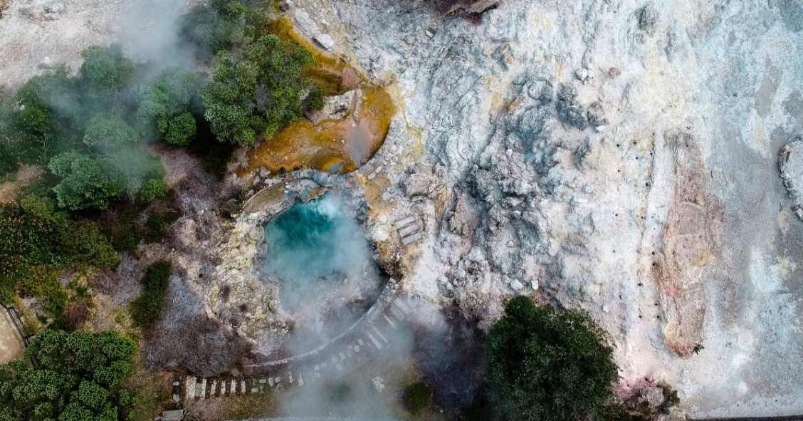 Portugal hot springs map