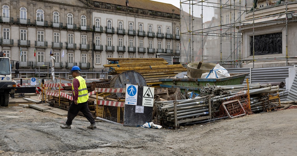 Falta de mão de obra na construção em Portugal
