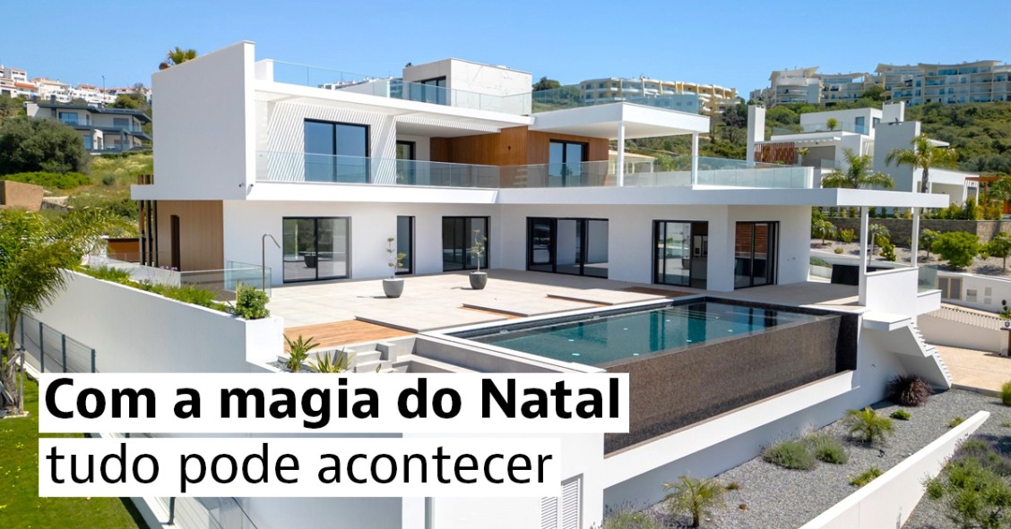 Casas para comprar depois de ganhar a Lotaria de Natal