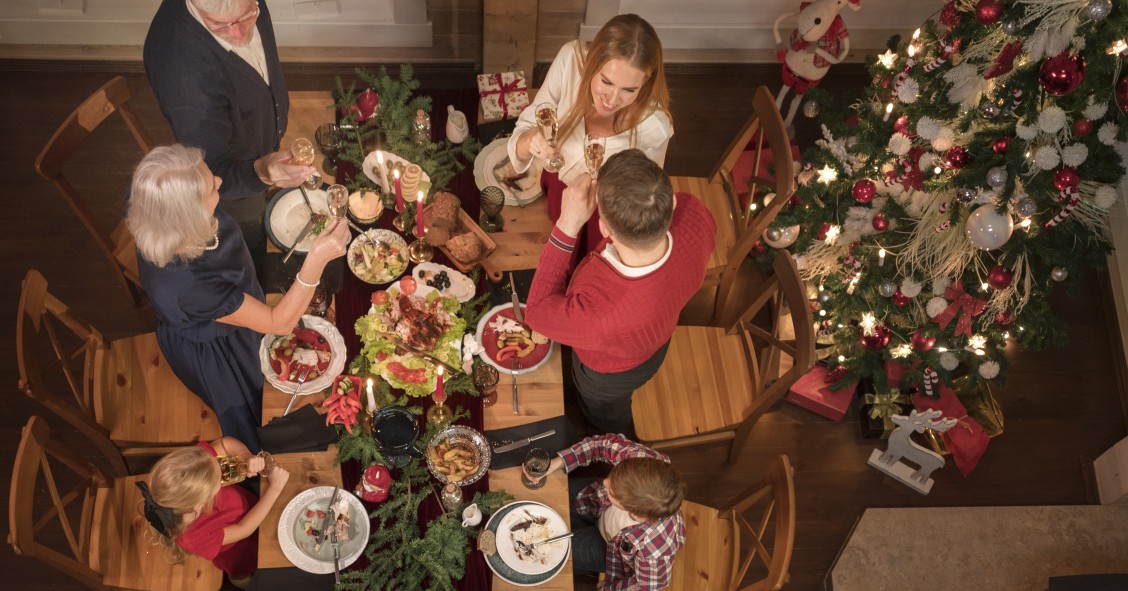mesa de natal