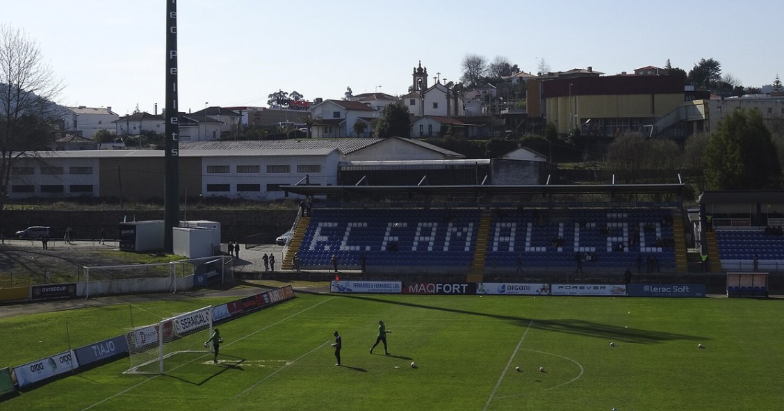 Construção do novo estádio municipal de Famalicão 