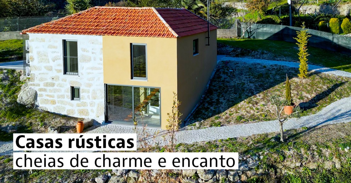 Casas rústicas com charme