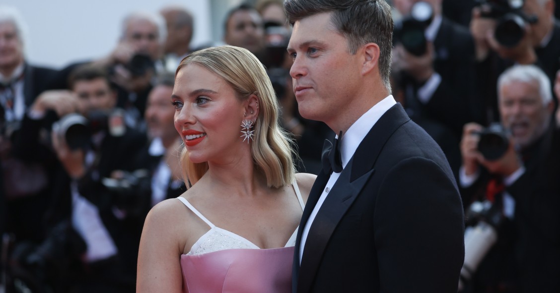 Scarlett Johansson e Colin Jost