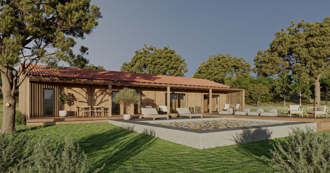 casas modulares de madeira