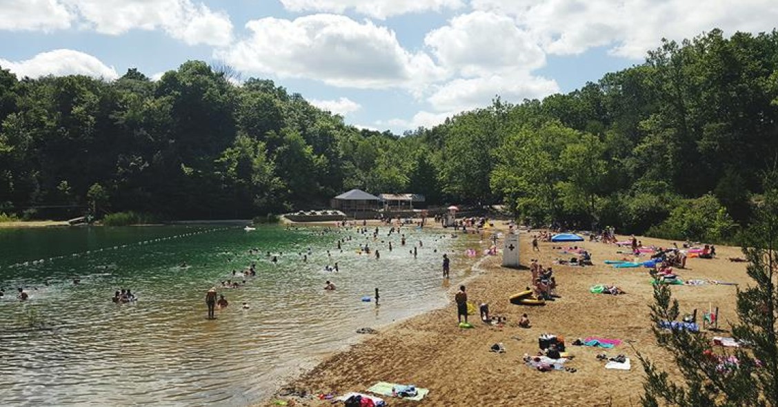 Praia fluvial 