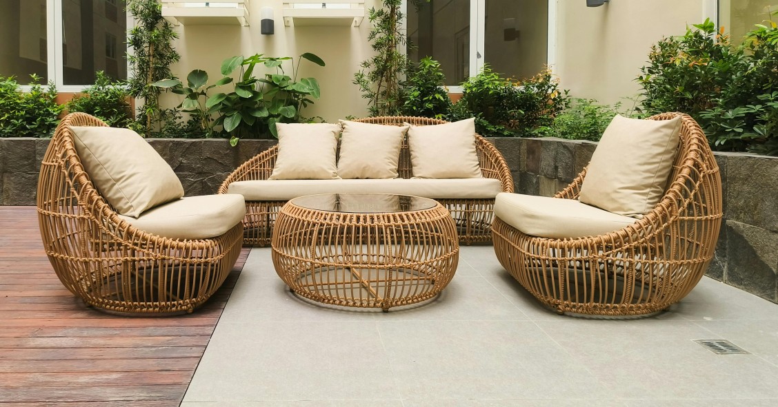 Muebles de lujo de exterior