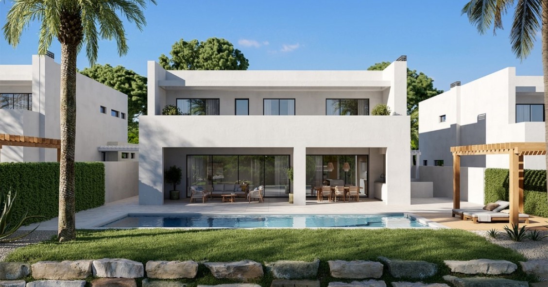 Casas novas em condomínios de luxo